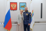 Автор всероссийского патриотического проекта «Герои с нашего двора» Александр Борматов встретился с молодежью ЕАО