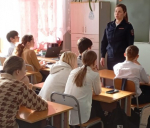 О возможностях для будущих сотрудников органов внутренних дел рассказали старшеклассникам Биробиджана