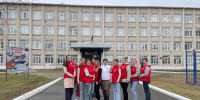 На зарядку становись: с «Добром в село» приехали волонтёры ЕАО - РИА Биробиджан
