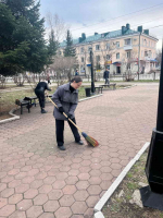 Общегородские субботники проходят в Биробиджане