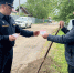 Представители Росгвардии проводят акцию по обучению населения правилам безопасного обращения с огнём в Биробиджане - Росгвардия