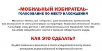 Последний день подачи заявления для голосования на удобном участке - Избирательная комиссия