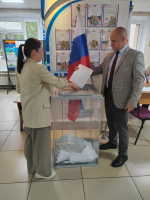 Председатель и заместитель председателя городской Думы Биробиджана приняли участие в выборах губернатора ЕАО