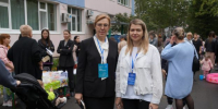 Хлебосольной ярмаркой встречали идущих голосовать горожан на избирательном участке №28 в Биробиджане - РИА Биробиджан