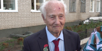 Единственный участник Великой Отечественной войны в ЕАО Михаил Фёдорович Золотых проголосовал на выборах главы региона - РИА Биробиджан