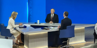 Итоги года подводит в прямом эфире президент России Владимир Путин - РИА Биробиджан