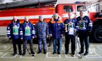 За звание лучших. Межведомственный турнир по хоккею с мячом на валенках прошёл в Биробиджане