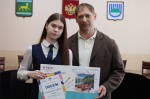 В Городской Думе Биробиджана наградили победителей конкурса детского рисунка «Подвиг солдата»