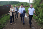 Бадма Башанкаев проверил качество капитального ремонта школы в г. Облучье ЕАО